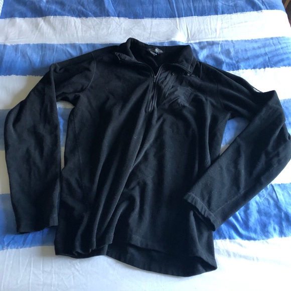 Eddie Bauer Other - Eddie Bauer Mens black quarter zip pullover